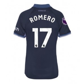 Tottenham Hotspur Cristian Romero #17 Gostujuci Dres za Ženska 2023-24 Kratak Rukavima